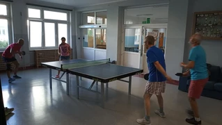 REKREACYJNA GRA W TENISA STOŁOWEGO (PING-PONG)